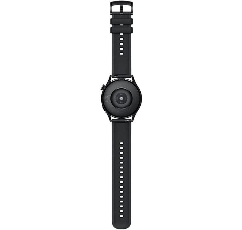 Huawei ساعت هوشمند هو وی WATCH 3 Active Edition با بدنه مشکی و بند لاستیکی مشکی